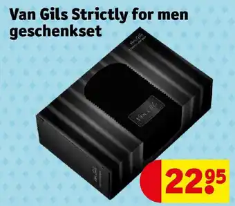 Kruidvat Van Gils Strictly for men geschenkset aanbieding