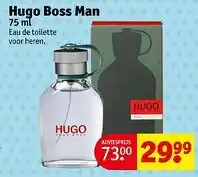 Kruidvat Hugo Boss Man 75ml aanbieding