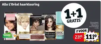 Kruidvat L'OREAL Magic Retouch uitgroeispray Goud Lichtblond aanbieding