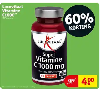 Kruidvat Lucovitaal Vitamine C1000 aanbieding