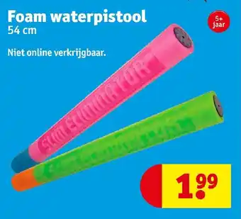 Kruidvat Foam waterpistool 54 cm aanbieding