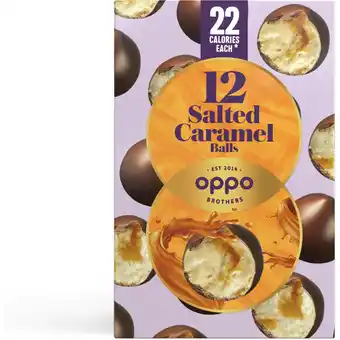 Albert Heijn Oppo brothers 12 salted caramel balls aanbieding