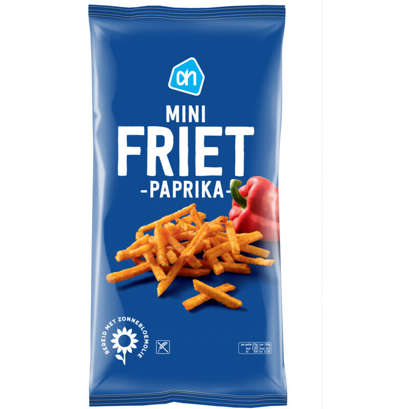 Ah mini friet paprika aanbieding bij Albert Heijn