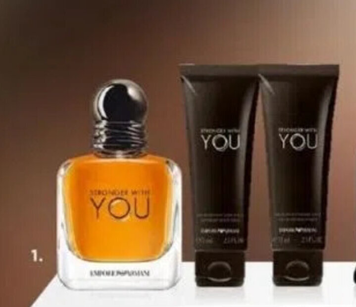 ICI Paris XL Emporio Armani SET Stronger with You aanbieding
