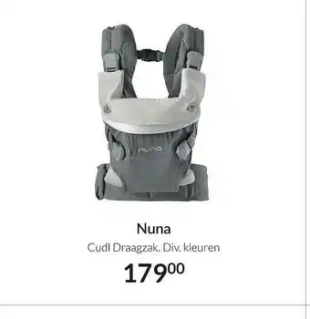 Babypark Nuna Cudl Draagzak aanbieding