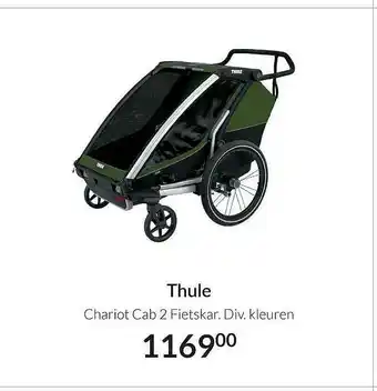 Babypark Thule Chariot Cab 2 Fietskar aanbieding