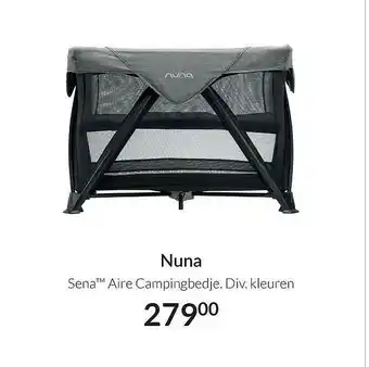 Babypark Nuna Sena™ Aire Campingbedje aanbieding