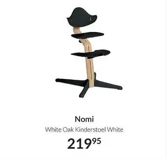 Babypark Nomi White Oak Kinderstoel White aanbieding