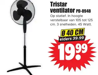 Dirk Tristar ventilator PD-8948 aanbieding