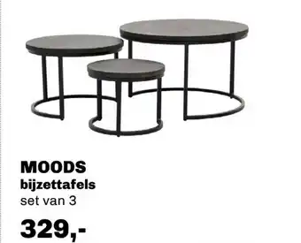 Trendhopper Moods bijzettafels aanbieding