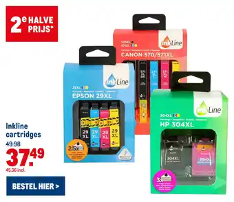 Makro Inkline cartridges aanbieding