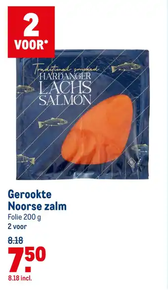 Makro Gerookte Noorse zalm aanbieding