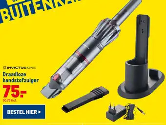 Makro Draadloze handstofzuiger aanbieding