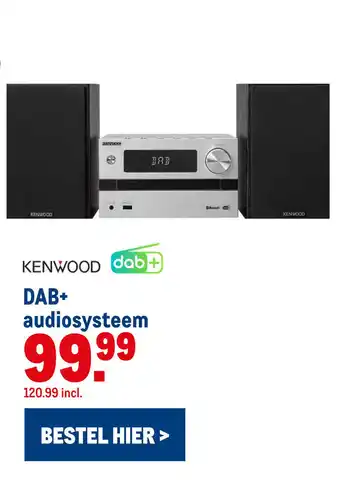 Makro DAB+ audiosysteem aanbieding