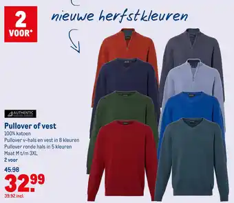 Makro Pullover of vest aanbieding