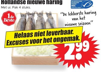 Dirk Hollandse nieuwe haring aanbieding