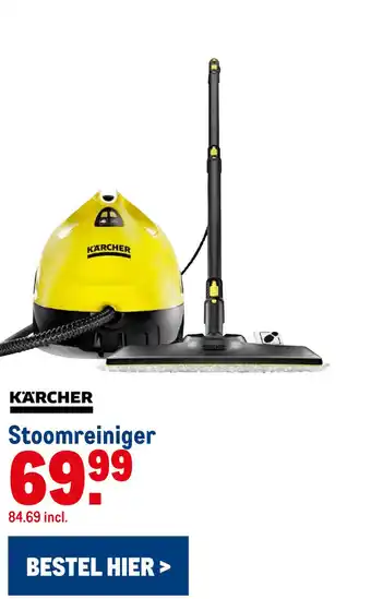 Makro Stoomreiniger aanbieding