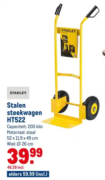 Makro Stalen steekwagen HT522 aanbieding