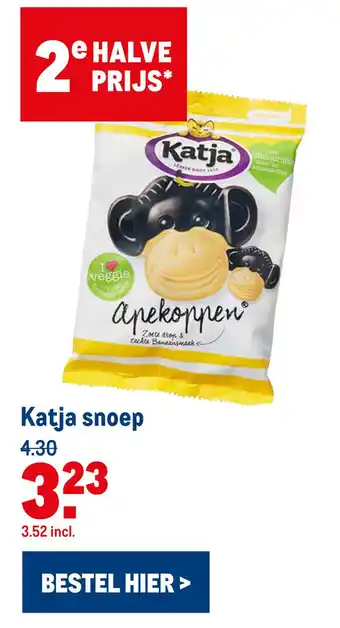 Makro Katja snoep aanbieding