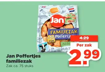 PLUS Jan poffertjes familiezak aanbieding