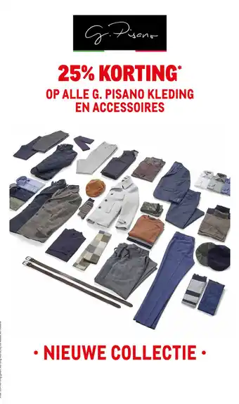 Makro Op Alle G. Pisano Kleding En Accessoires aanbieding