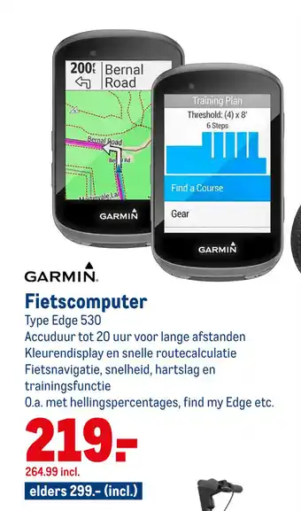 Makro Fietscomputer aanbieding