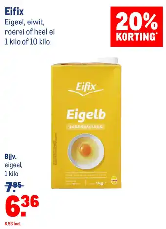 Makro Eifix aanbieding