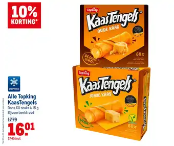 Makro Alle Topking KaasTengels aanbieding