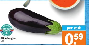 Albert Heijn AH Aubergine per stuk aanbieding