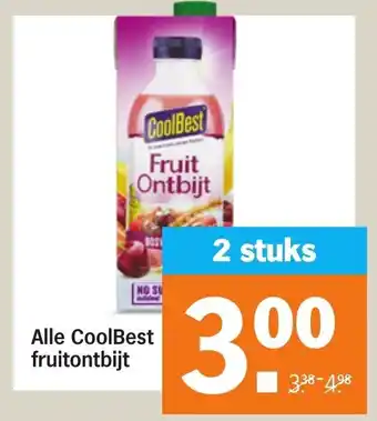 Albert Heijn Alle CoolBest fruitontbijt aanbieding