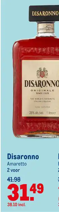 Makro Disaronno aanbieding