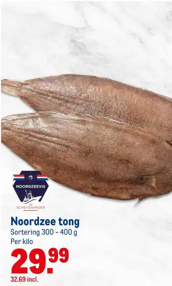 Makro Noordzee tong aanbieding