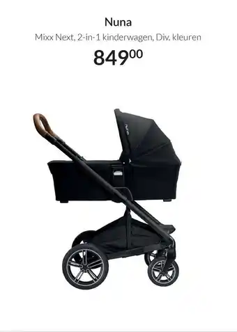 Babypark Nuna Mixx Next, 2-in-1 kinderwagen. aanbieding