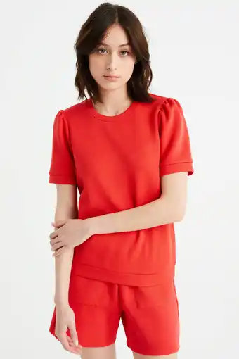 Wehkamp We fashion top rood aanbieding