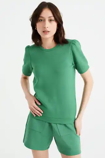 Wehkamp We fashion top groen aanbieding