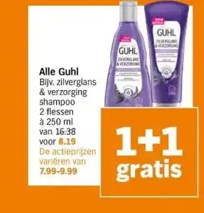 Albert Heijn Alle guhl aanbieding