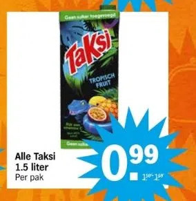 Albert Heijn Alle taksi aanbieding