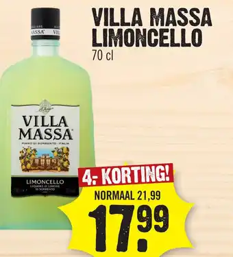 Super Dirck 3 Villa massa limoncello 70 cl aanbieding