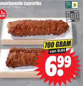 Dirk Gemarineerde spareribs aanbieding