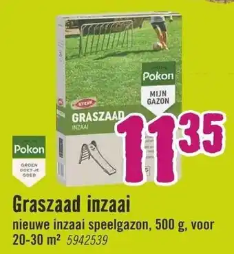 Hornbach Pokon Graszaad inzaai 500g aanbieding