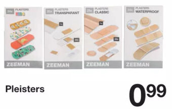 Zeeman Pleisters aanbieding