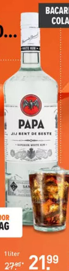 Gall & Gall BACARDI COLA 1 liter aanbieding