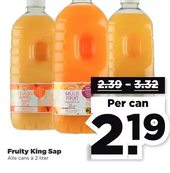 PLUS Fruity king sap aanbieding