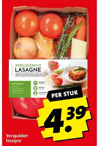 Boni Verspakket lasagne aanbieding