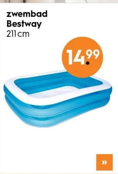 Blokker Zwembad bestway aanbieding