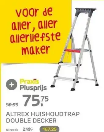 Praxis Altrex huishoudtrap aanbieding