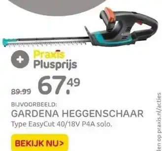 Praxis Heggenschaar aanbieding