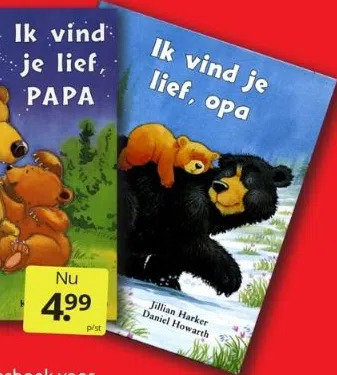 Boekenvoordeel Ik vind je lief aanbieding