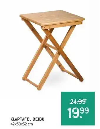 Xenos Klaptafel beibu aanbieding