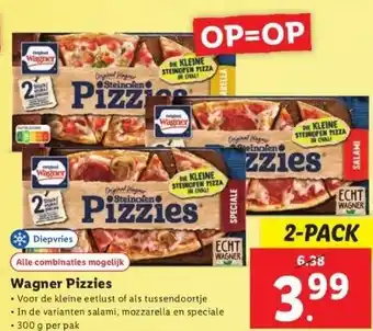 Lidl Wagner pizzies aanbieding